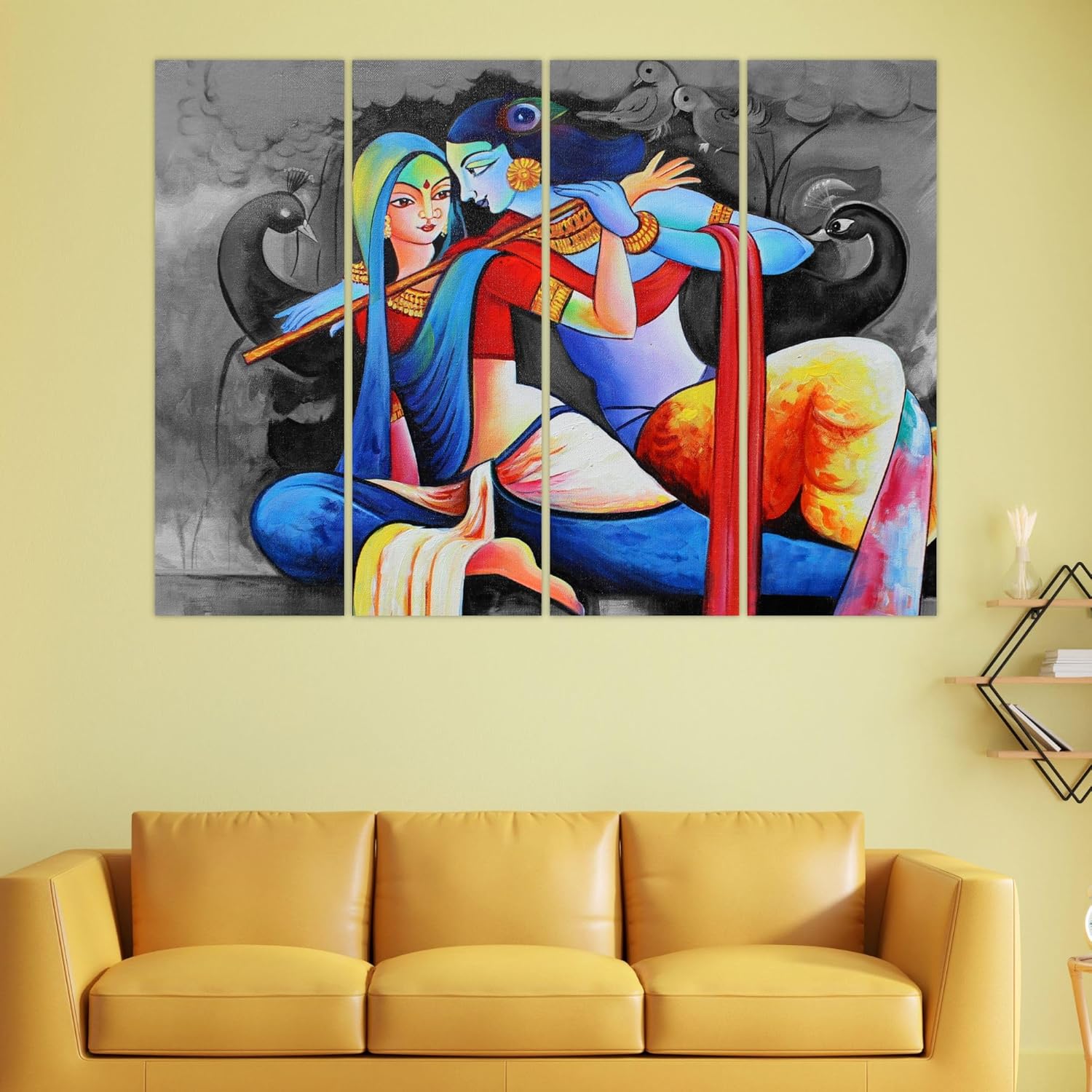 inep-b0cgjhykdy-krishna-tastic-multi-frame-wall-art-showcasing-radha-and-krishna-in-vibrant-hues.jpg